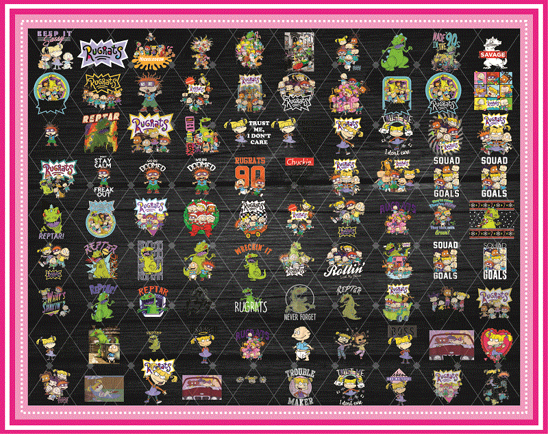 240+ Rugrats PNG Bundle, Rugrats Bundle, Rugrats Friends, Tumbler, Tommy Chuckie Finster, Nickelodeon, Decal, Sublimation, Digital Download 917238912