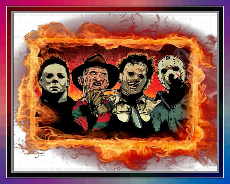 Horror Fire Halloween Png, Freddy Krueger inspired, Sweet Dreams Are ...