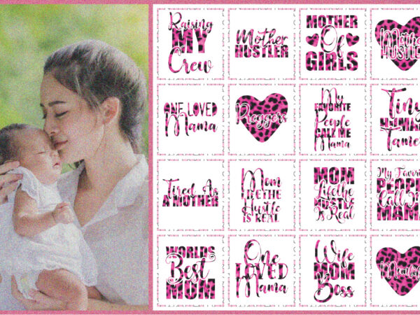 Mom sublimation bundle 20 design