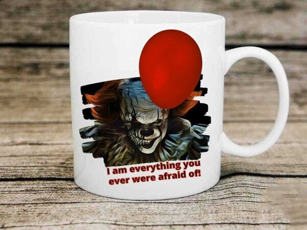 It movie inspired png, no physical product, pennywise, digital design sublimation, digital download 1049069859