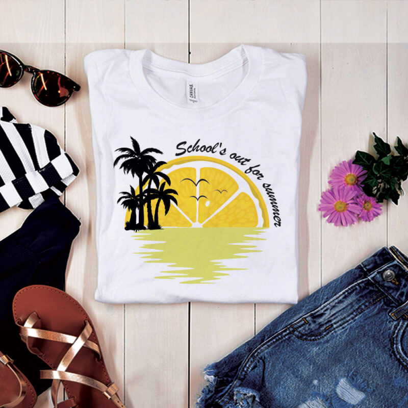 Schools Out For Summer Lemonade SVG, Lemonade Day Svg, Retro Summer sublimation