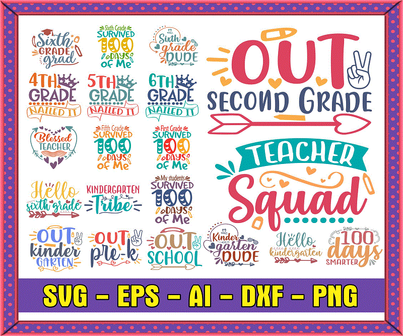 149 School SVG Bundle, Fonts School Bundle, School PNG, Files For Cricut, School Grad Squad Svg, Design Bundle svg, Shirt School Quote svg 967665130