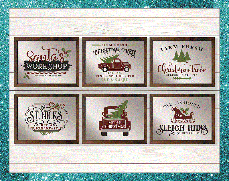 15 Farmhouse Christmas Sign SVG Bundle, Christmas SVG Bundle, Farmhouse Christmas Sign Cut Files, Christmas Digital Png, Digital Download 1049983999