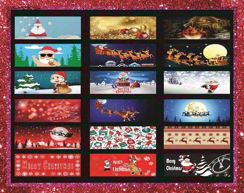 Combo 55 Christmas Various Mug Art Styles, 20oz Skinny Straight,Template for Sublimation,Full Tumbler, PNG Digital Download 1014533239