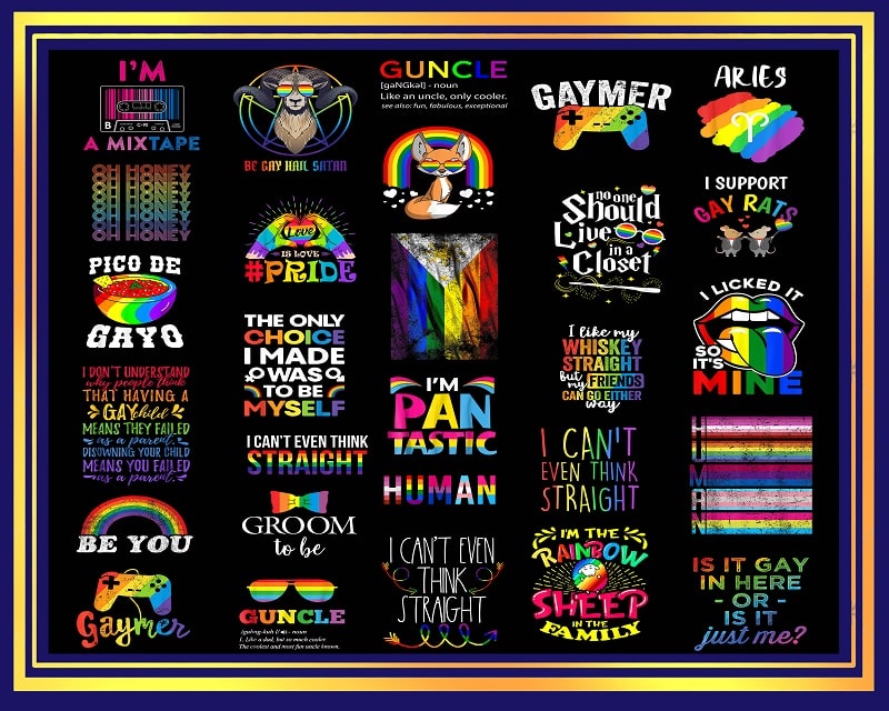 100 LGBT Pride Png bundle, LGBT Lip png, Flag LGBT Png, Rainbow Png, Bisexual Lesbian Png, Be Proud Be Fabulous, Gay Png, Digital Download 996289213