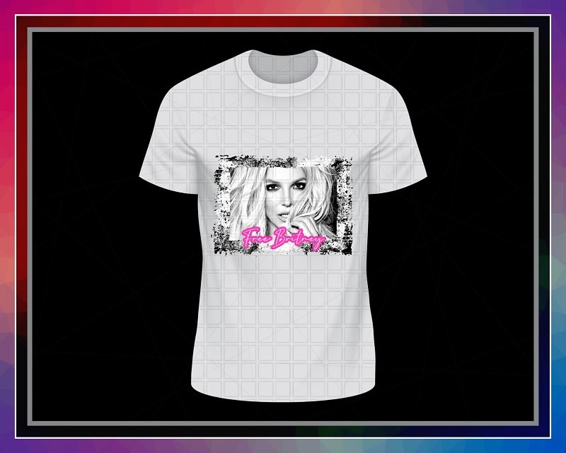 Free Britney Neon Grunge Digital Transfer PNG, Free Britney PNG, Sublimation Print and Cut, Sublimation Design, Digital Instant Download 1028085980