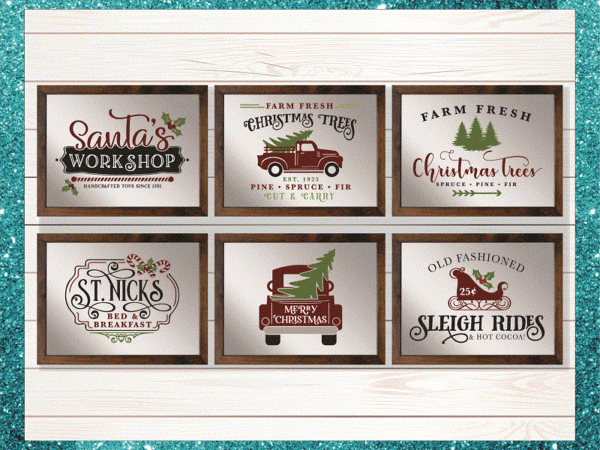 15 farmhouse christmas sign svg bundle, christmas svg bundle, farmhouse christmas sign cut files, christmas digital png, digital download 1049983999