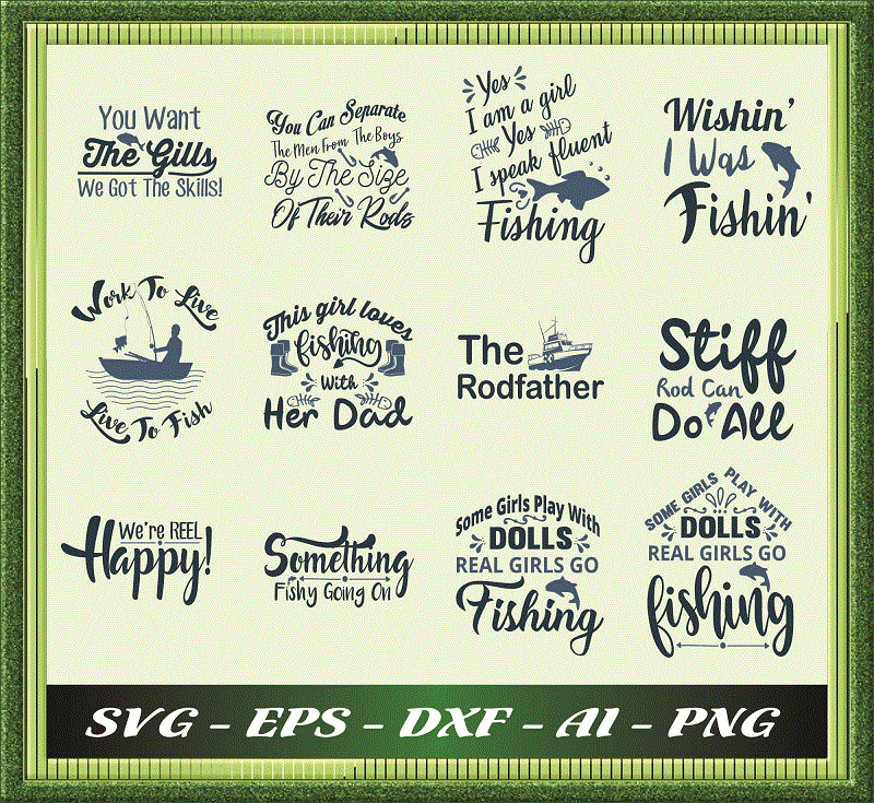 94 Fishing SVG Bundle, Shirt Fishing Quote svg, Fishing Fonts svg Bundle, Fishing Design Bundle svg, Svg Files For Cricut, Instant Download 966838786