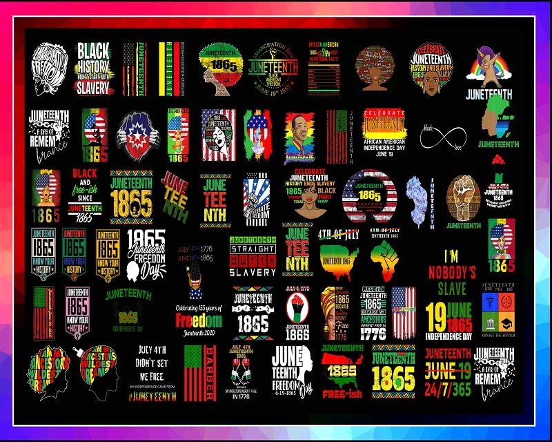 Combo 600+ Juneteenth PNG Bundle, Juneteenth Black Americans Independence 1865, Black History png, Black Flag Pride png, Freedom PNG 1013456107