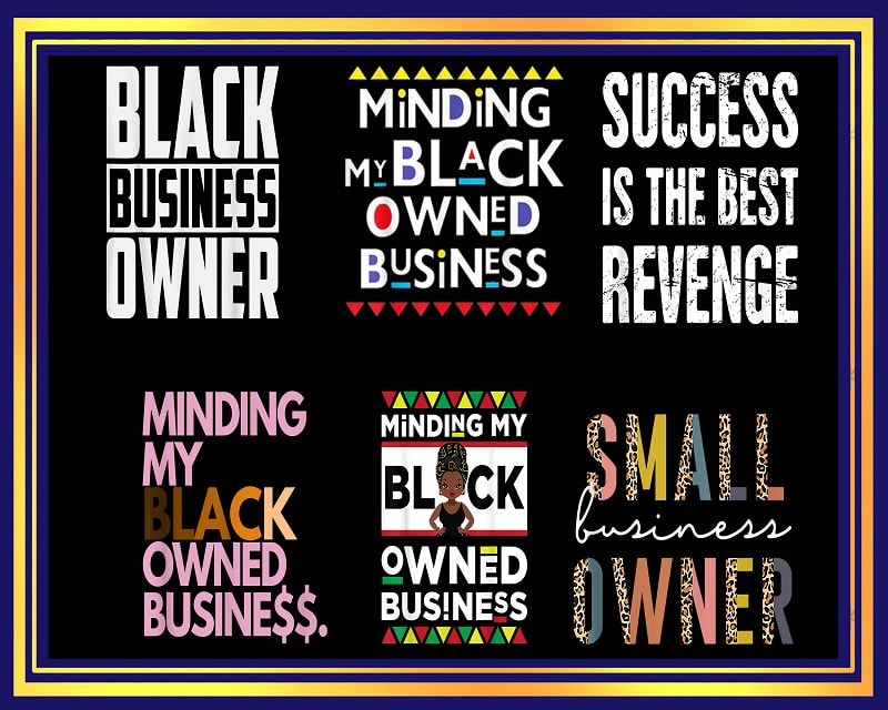 Black Business Owner PNG, Small Business Owner PNG, Small Business Owner Entrepreneur Png, Minding My Black Owned Business, Black CEO png 1013899905