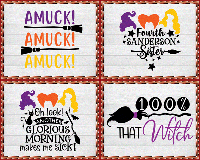 Combo 150+ Hocus Pocus SVG Bundle, Halloween SVG, Hocus Pocus Vectors, Halloween Shirt, Witch/Halloween svg, Hocus Pocus Cricut files CB891746525