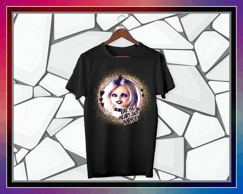 — Pride Of Chucky Png Design, Eat Ya Heart Out Barbie, Chucky Bride Of Horror png, Digital Sublimation, Halloween, Png Digital Print Design 1025153924