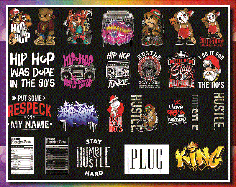 Bundle 200 Old School Hip Hop PNG, I Love Hiphop, Santa clause hiphop, 90’s hiphop, B-boy, hiphop class, elements of hiphop, Digital Download 1021946878