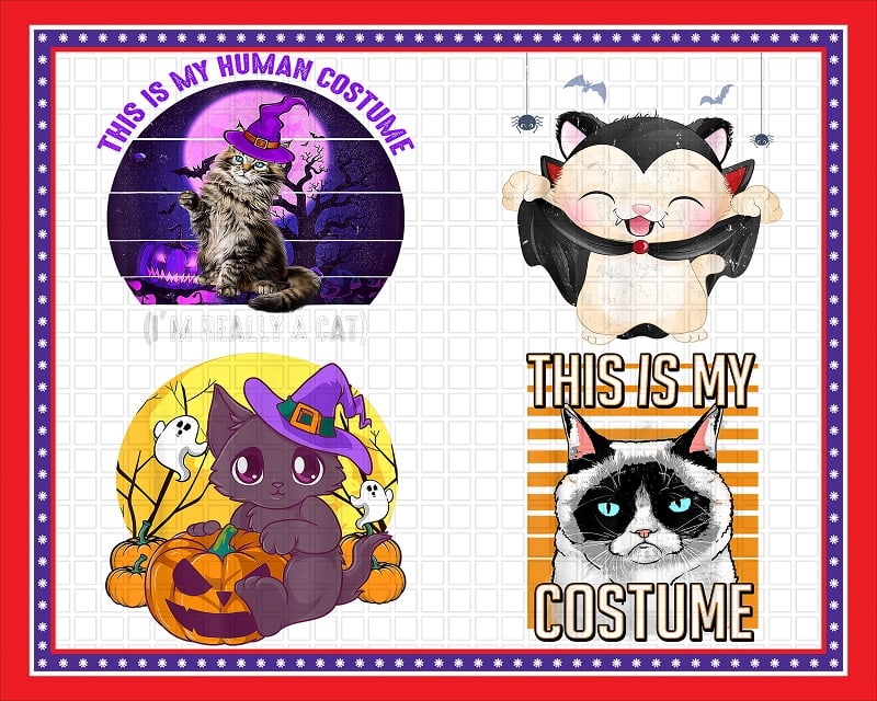 20 Cat Halloween Png Bundle, Pumpkin Cat Halloween PNG, Pumpkin Leopard PNG, Cat Cute PNG, Love Cat PNg, Cat Fall Png, Cat Combo Png Bundle 887817509