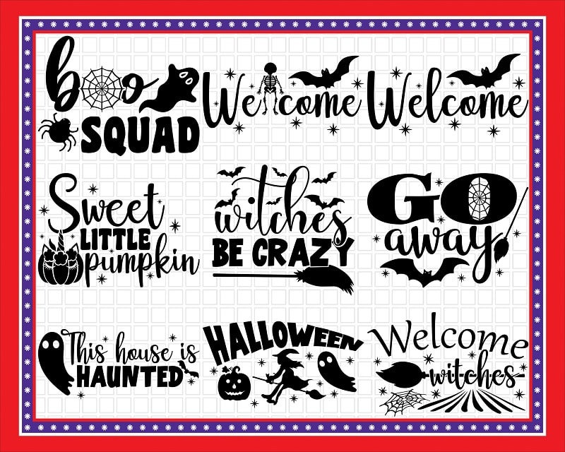 — 55 Halloween Svg Bundle, Halloween Cut File, Halloween Quote Svg, Halloween Saying, Halloween Design Svg, Happy Halloween Svg, Ghost Svg 1019395809