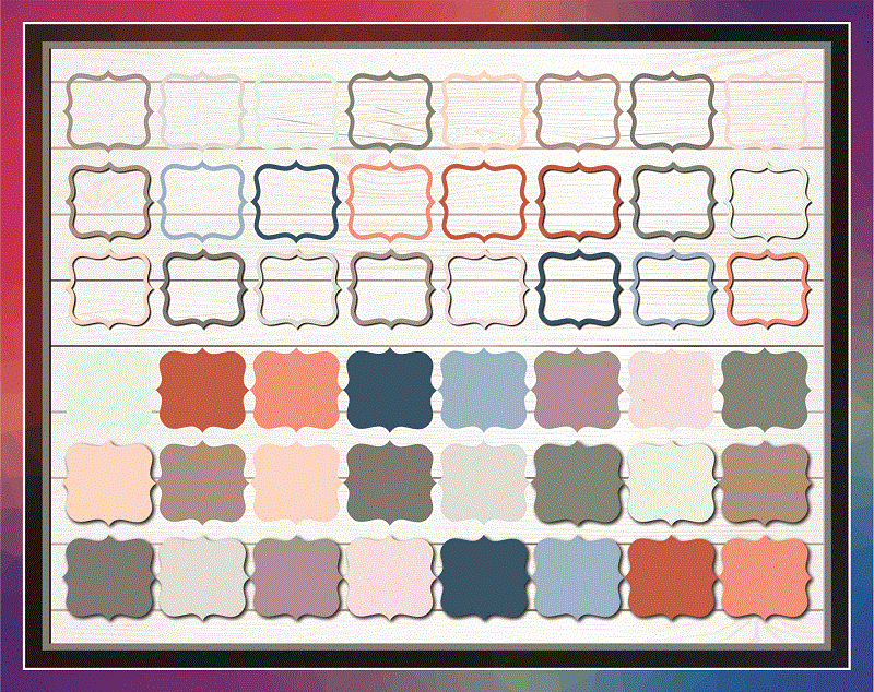 Colour Chart - Tjhoko Paint