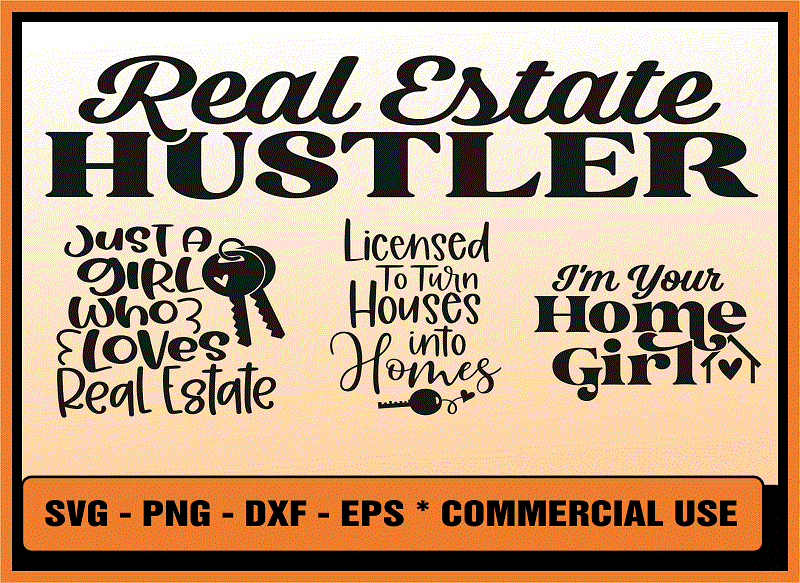 17 Designs Real Estate Agent SVG Bundle, Real Estate Professional Bundle, Commercial Use SVG, Cricut Cut Files, Silhouette Cut Files 920337038