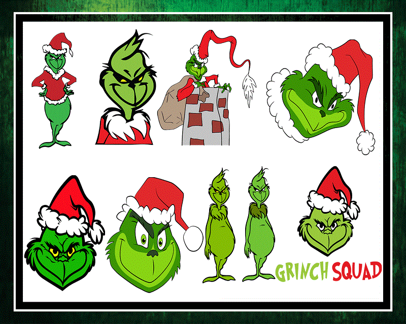 200+ Grinch PNG Bundle, Grinch Svg, Merry Christmas svg, Grinch Png, face grinch , grinch tree Grinch Png bundle, Instant download CB921991415