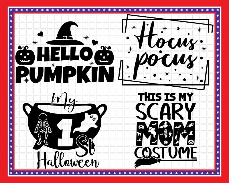 — 55 Halloween Svg Bundle, Halloween Cut File, Halloween Quote Svg, Halloween Saying, Halloween Design Svg, Happy Halloween Svg, Ghost Svg 1019395809