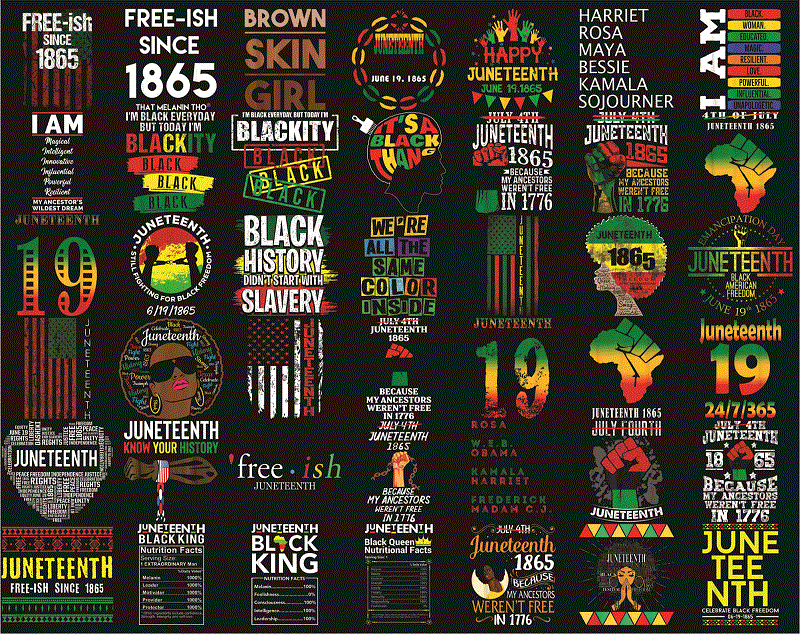 Bundle 200+ Juneteenth PNG, Juneteenth Black Americans 1865 png, Black History png, Black Flag Pride Png, Freedom Justice, Digital Download 1022400463