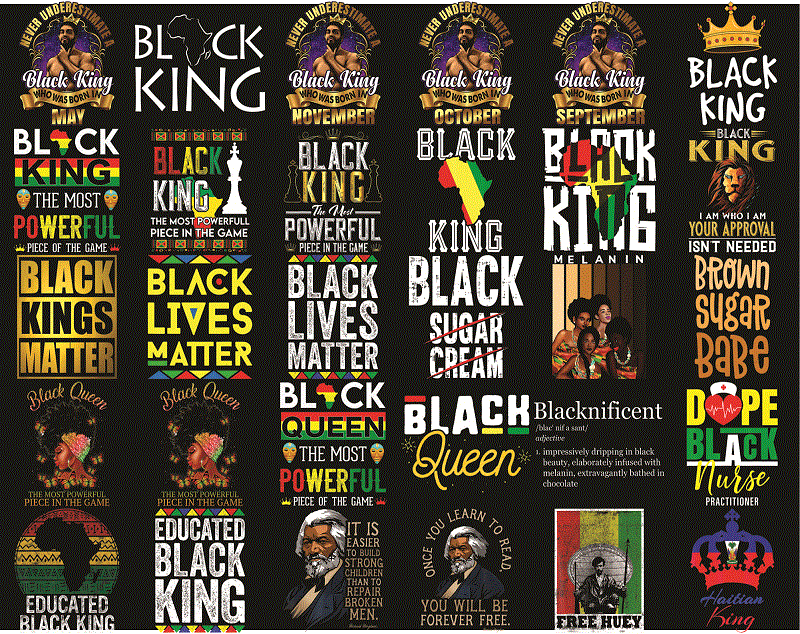 Bundle 100 Melanin King Png, Educated Black King Png, Black King Definition Png, Black Father Matter Support Black Dad Png, Digital Downlad 990964723