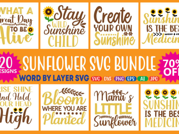 Sunflower svg bundle, 20 svg bundle svg vector t-shirt design,sunflower svg, half sunflower svg, sunflower monogram svg, sunflower quote svg, cricut, commercial use cut files,sunflower svg,floral,bundle,t-shirt,vinyl,vector,graphic,cricut,silhouette,digital,commercial use,instant download,sunflower designs svg