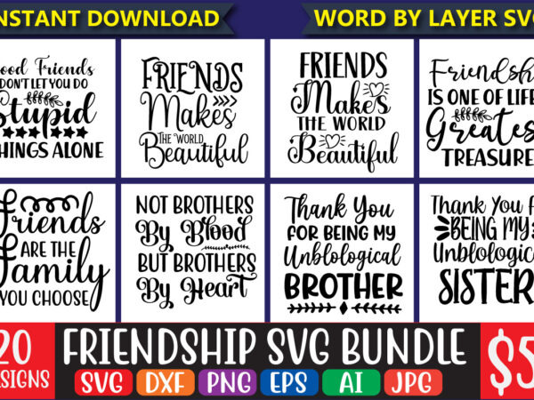 Friendship svg bundle vol.3 svg vector t-shirt design friendship , friends svg, best friends svg t-shirt bundle, besties to the resties,best friends t-shirt bundle svg, svg files for cotes, digital