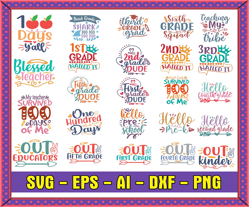 149 School SVG Bundle, Fonts School Bundle, School PNG, Files For Cricut, School Grad Squad Svg, Design Bundle svg, Shirt School Quote svg 967665130