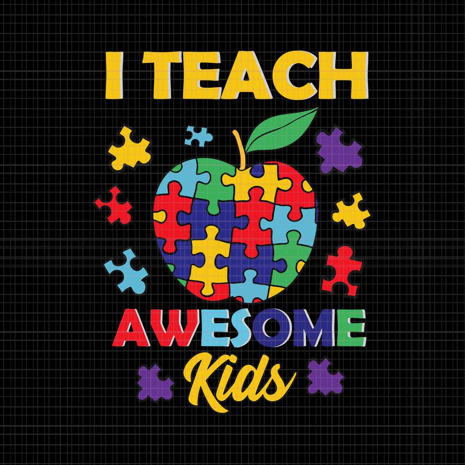 I Teach Awesome Kids - Autism Teacher Personalized YETI – Sunny Box