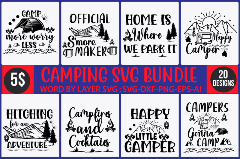 Camping tshirt design bundle on sale,camping 60 tshirt , camper svg bundle,camper svg bundle quotes, camping cut file bundle, adventure tshirt design, adventure svg bundle. mountain tshirt bundle,mountain svg bundle,adventure