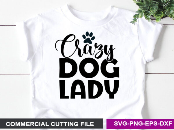 Dog svg t shirt design template