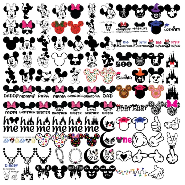 Vans X Minnie Mouse SVG, Disney Minnie Mouse SVG, Vans SVG