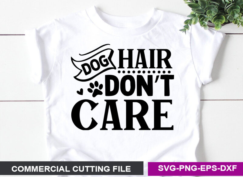 Dog SVG T shirt Design Template