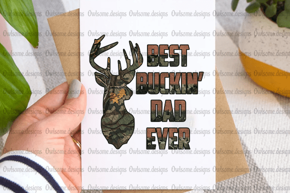 Best Buckin’ Dad Ever T-shirt design