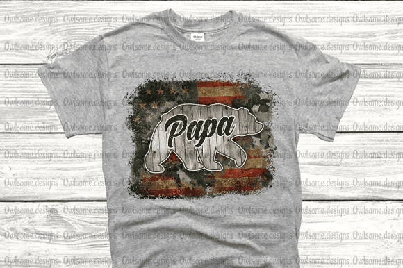 Papa T-shirt design