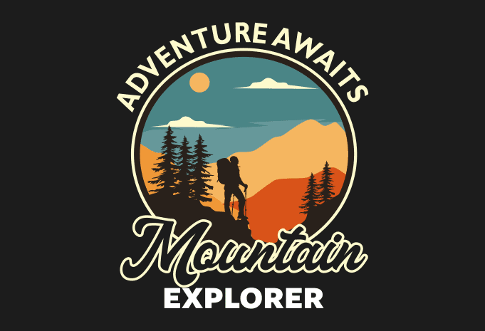 MOUNTAIN EXPLORER - Buy t-shirt designs