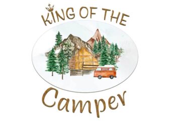 Best Camper Sayings Tshirt Design