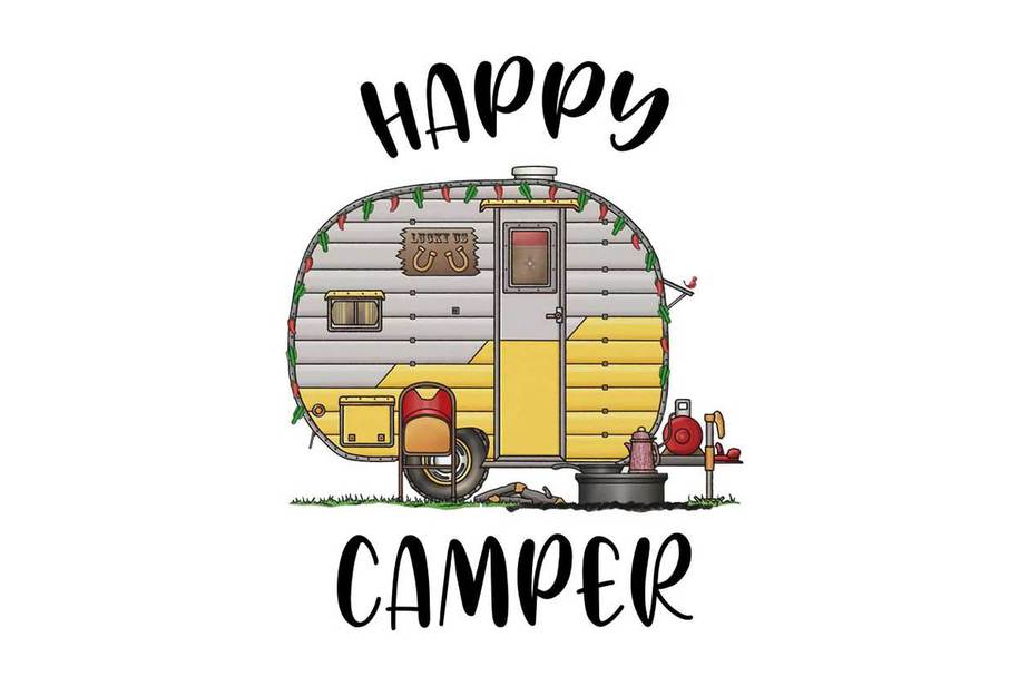 Camping Car Tshirt Design - Buy t-shirt designs