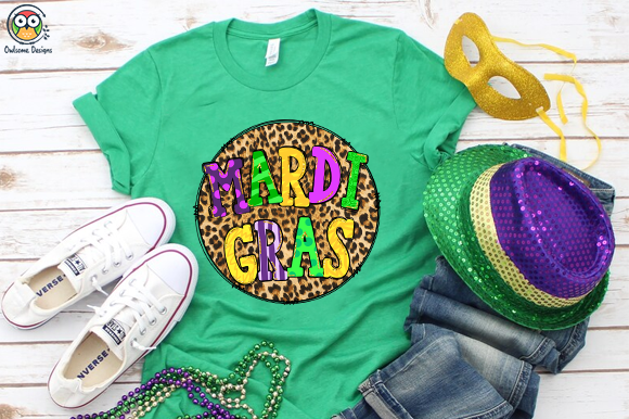 Mardi gras t-shirt design