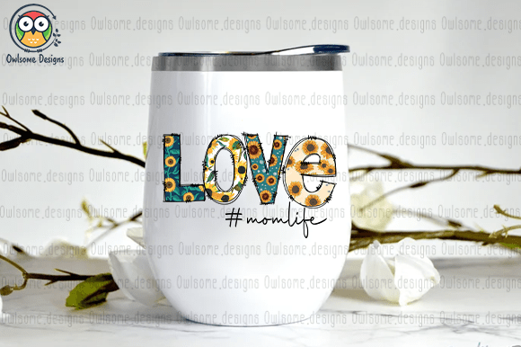 Love momlife t-shirt design