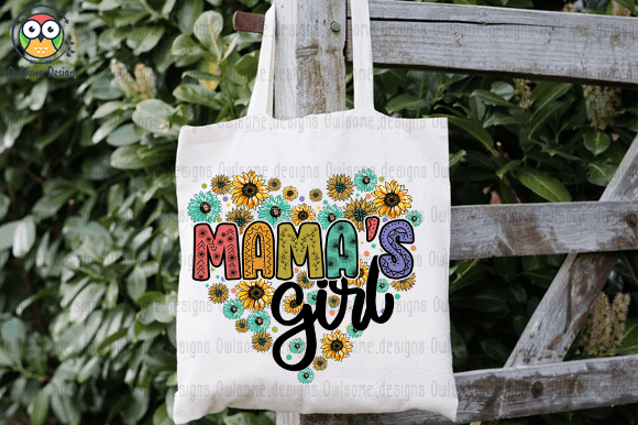 Mama’s girl t-shirt design