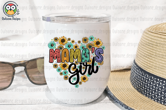 Mama’s girl t-shirt design