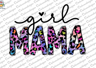 Mama girl t-shirt design