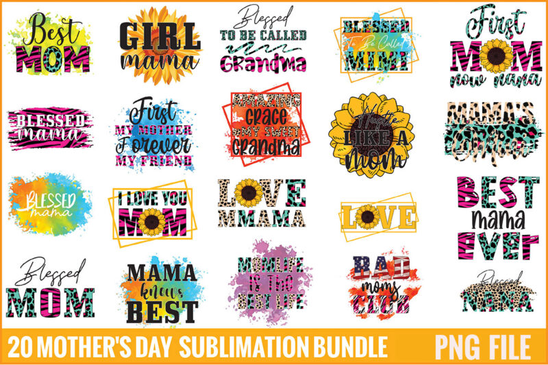 Mother’s Day Sublimation Bundle