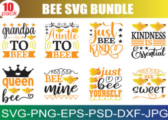 Bee SVG Bundle, Bee Kind Svg, Bee Happpy Svg, Bee Svg, Bee Sayings Svg, Bee Trails Svg, Bee Quote Svg, Bee Wreath Svg, Cut Files for Cricut