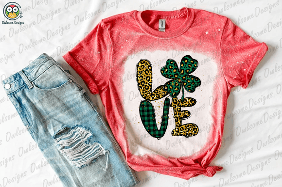 Love St Patrick’s Day T-shirt design