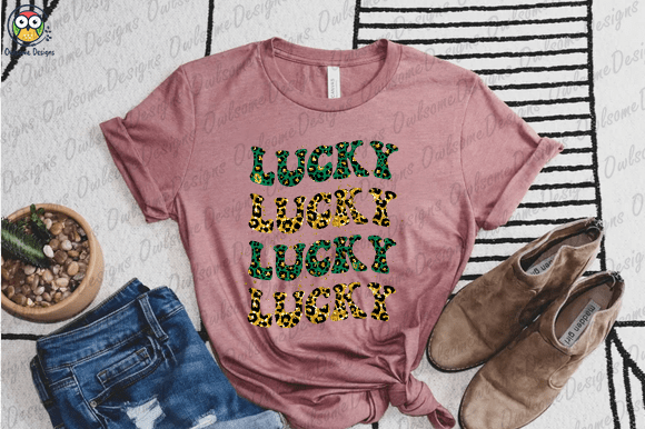 Lucky St Patrick’s Day T-shirt design