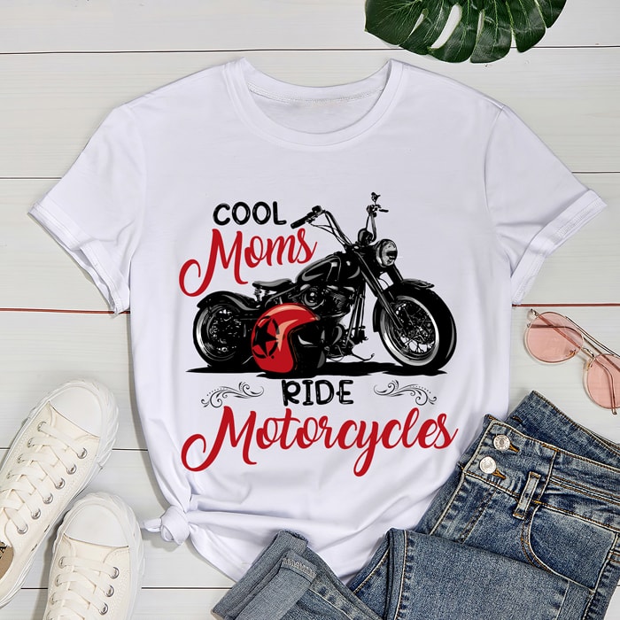 Rd Womens Motorcycle Biker Cool Moms Ride Motorcycles Mother Day T Buy T Shirt Designs 