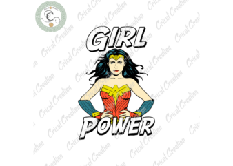 Girl Power Super Woman Women Power Sticker