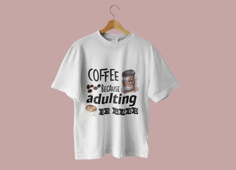 Coffee Sayings Sublimation Bundle Tshirt Design